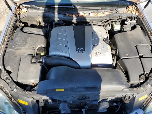 JTHBN36F140153482 - 2004 LEXUS LS 430 SILVER photo 11