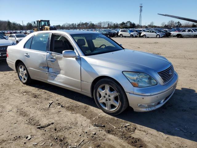 JTHBN36F140153482 - 2004 LEXUS LS 430 SILVER photo 4