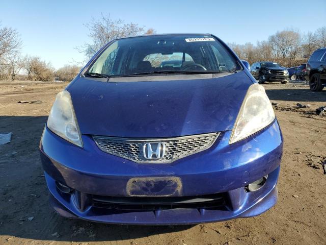 JHMGE884X9S031214 - 2009 HONDA FIT SPORT BLUE photo 5