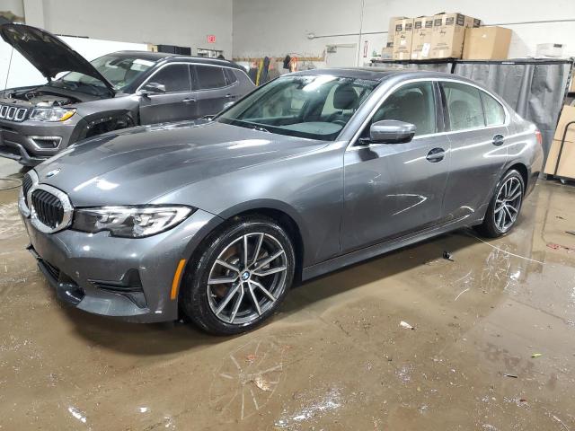 3MW5R7J50K8B00829 - 2019 BMW 330XI GRAY photo 1