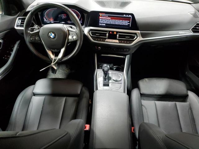 3MW5R7J50K8B00829 - 2019 BMW 330XI GRAY photo 8