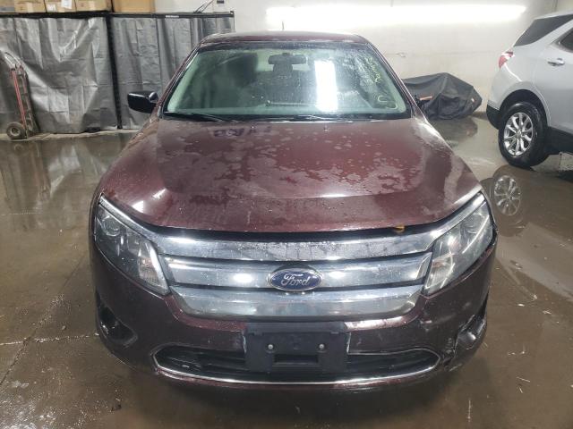 3FAHP0GA7CR149254 - 2012 FORD FUSION S BROWN photo 5