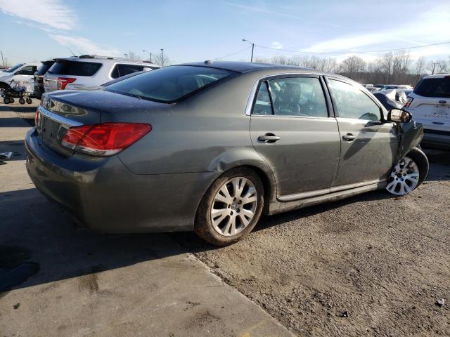 4T1BK3DB6BU382266 - 2011 TOYOTA AVALON BASE 绿色 照片 3