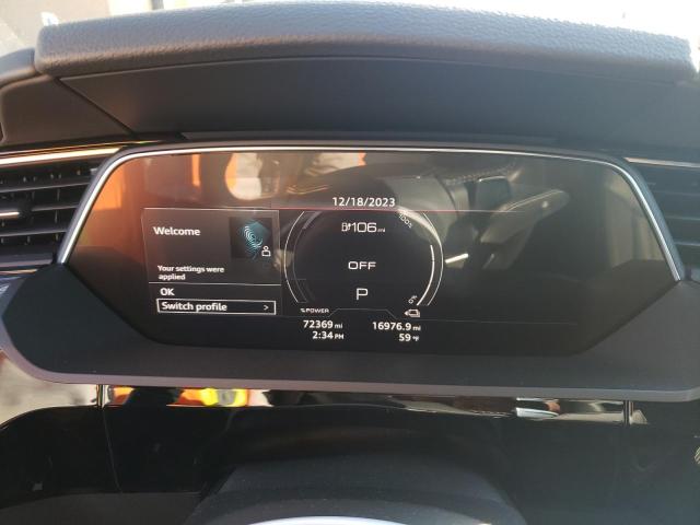 WA1VAAGE0KB005940 - 2019 AUDI E-TRON PRESTIGE GRAY photo 9