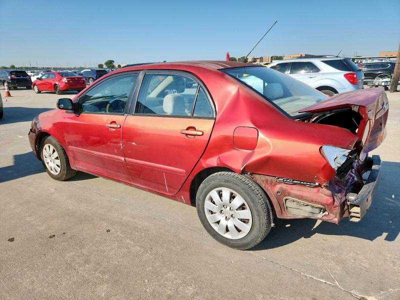 1NXBR32EX3Z034853 - 2003 TOYOTA COROLLA CE Qırmızı foto 2