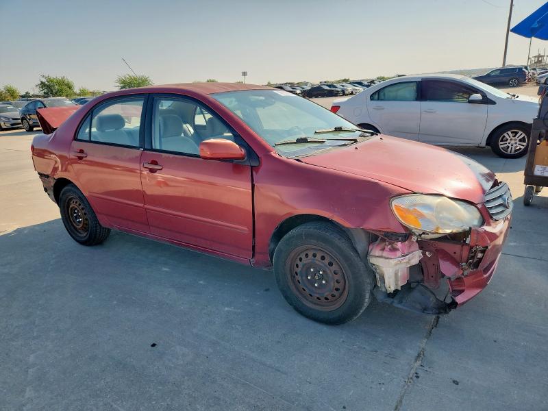 1NXBR32EX3Z034853 - 2003 TOYOTA COROLLA CE Qırmızı foto 4