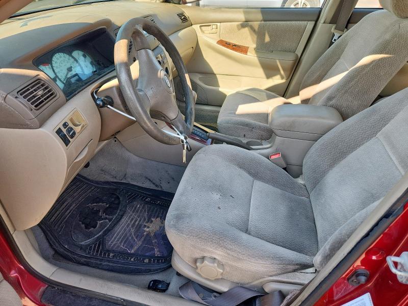 1NXBR32EX3Z034853 - 2003 TOYOTA COROLLA CE Qırmızı foto 7