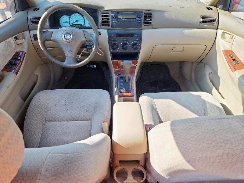 1NXBR32EX3Z034853 - 2003 TOYOTA COROLLA CE Qırmızı foto 8