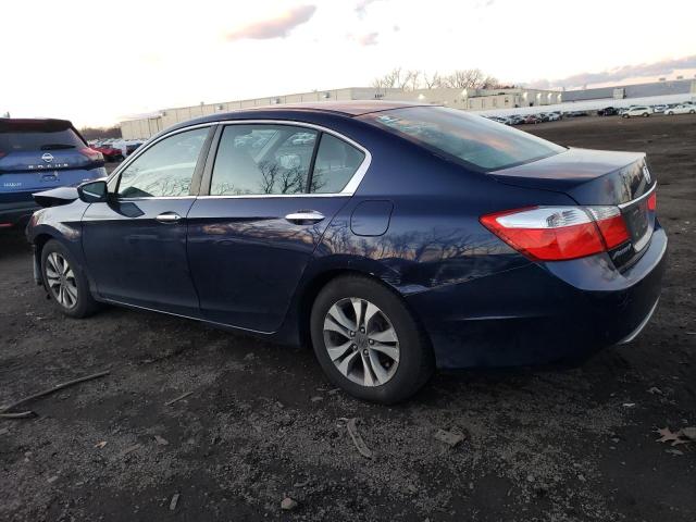 1HGCR2F3XDA217914 - 2013 HONDA ACCORD LX BLUE photo 2