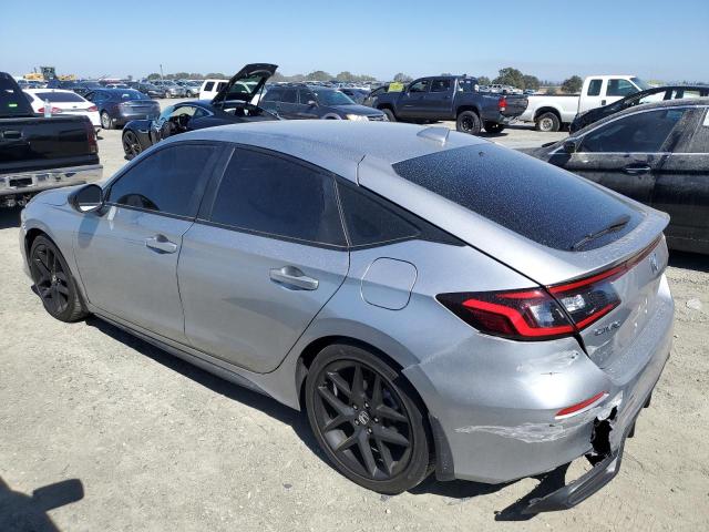 19XFL2H88NE019045 - 2022 HONDA CIVIC SPORT SILVER photo 2