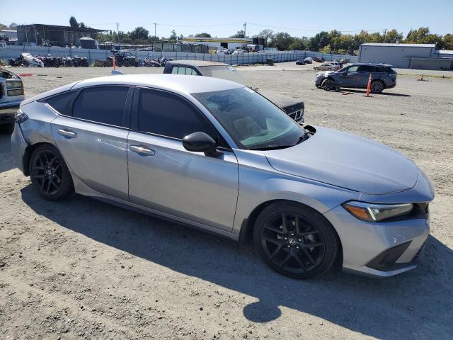 19XFL2H88NE019045 - 2022 HONDA CIVIC SPORT SILVER photo 4