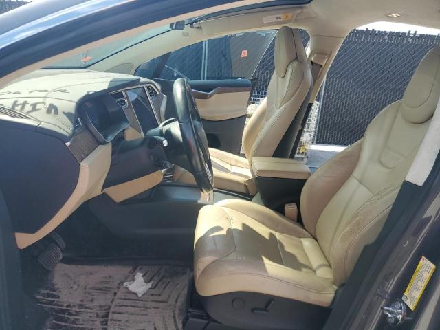 5YJXCBE2XHF059257 - 2017 TESLA MODEL X GRAY photo 7