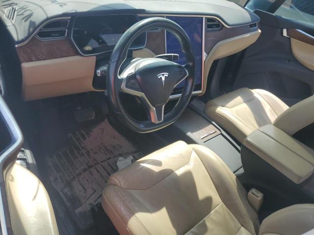 5YJXCBE2XHF059257 - 2017 TESLA MODEL X GRAY photo 8
