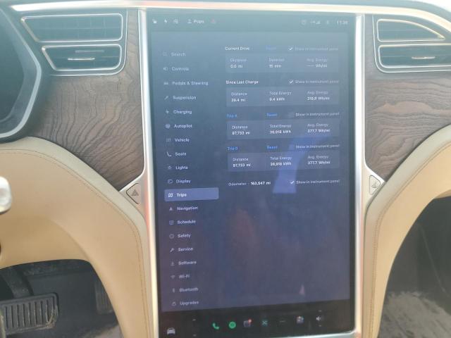 5YJXCBE2XHF059257 - 2017 TESLA MODEL X GRAY photo 9