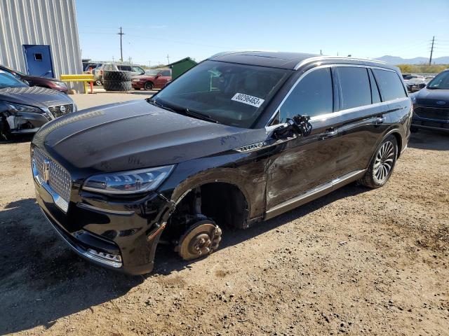 5LM5J7WCXLGL18175 - 2020 LINCOLN AVIATOR RESERVE BLACK photo 1