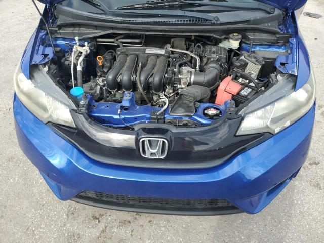 JHMGK5H53GX015968 - 2016 HONDA FIT LX BLUE photo 11