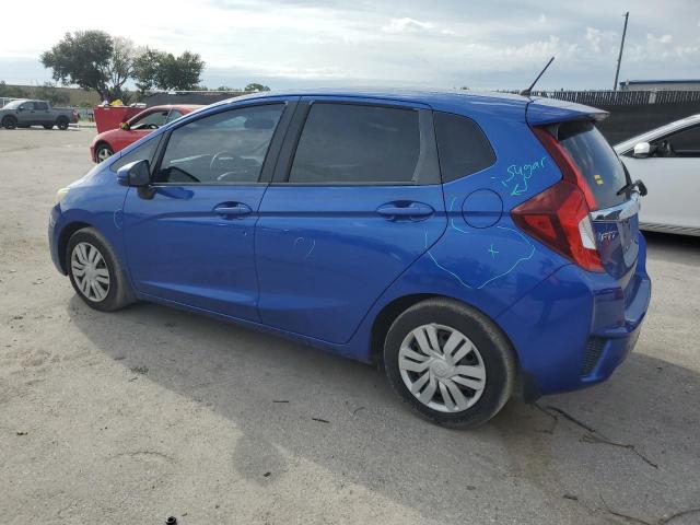 JHMGK5H53GX015968 - 2016 HONDA FIT LX BLUE photo 2
