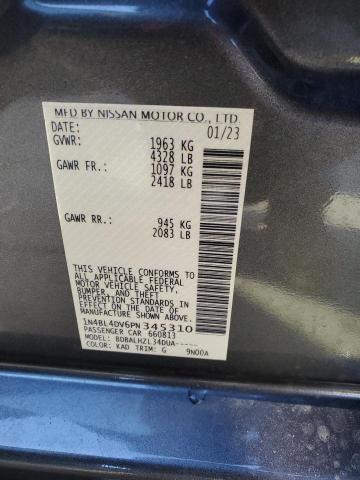 1N4BL4DV6PN345310 - 2023 NISSAN ALTIMA SV CHARCOAL photo 12