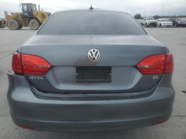 3VWD07AJ3EM275834 - 2014 VOLKSWAGEN JETTA SE GRAY photo 6