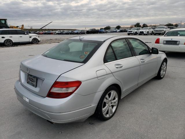 WDDGF54X18F063852 - 2008 MERCEDES-BENZ C 300 SILVER photo 3