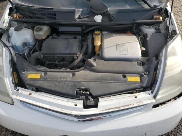 JTDKB20U787742495 - 2008 TOYOTA PRIUS WHITE photo 11