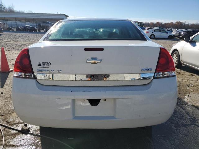 2G1WT55K389196387 - 2008 CHEVROLET IMPALA LT WHITE photo 6