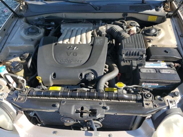 KMHWF25H35A204498 - 2005 HYUNDAI SONATA GL TAN photo 11