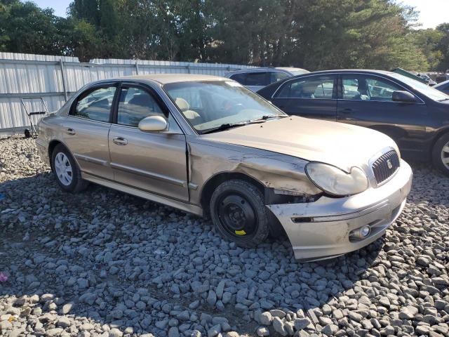 KMHWF25H35A204498 - 2005 HYUNDAI SONATA GL TAN photo 4