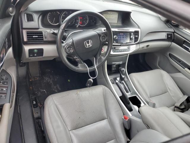 1HGCR2F80FA198367 - 2015 HONDA ACCORD EXL GRAY photo 8