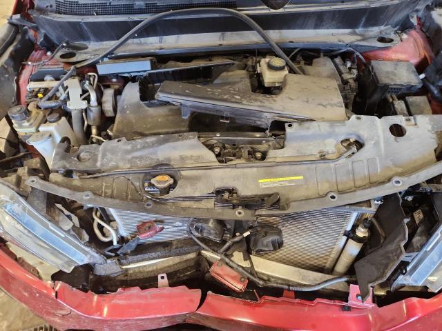 5N1DR2MN8HC647390 - 2017 NISSAN PATHFINDER S წითელი ფოტო 12