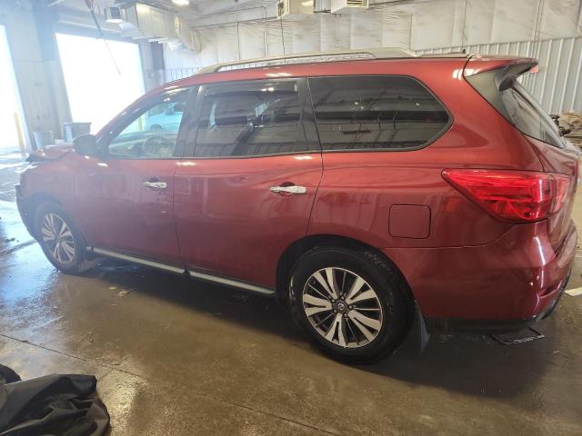 5N1DR2MN8HC647390 - 2017 NISSAN PATHFINDER S წითელი ფოტო 2