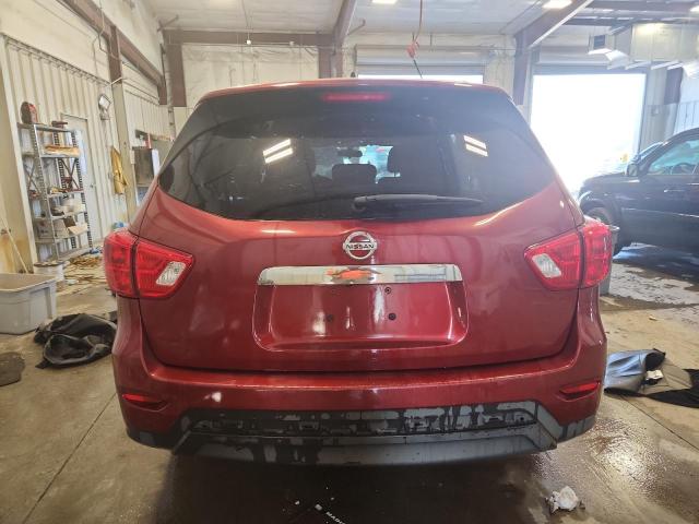 5N1DR2MN8HC647390 - 2017 NISSAN PATHFINDER S წითელი ფოტო 6