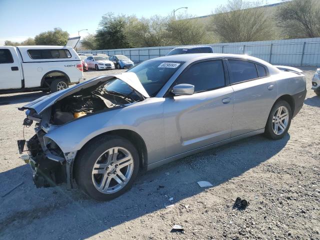 2C3CDXBG6EH168950 - 2014 DODGE CHARGER SE GRAY photo 1