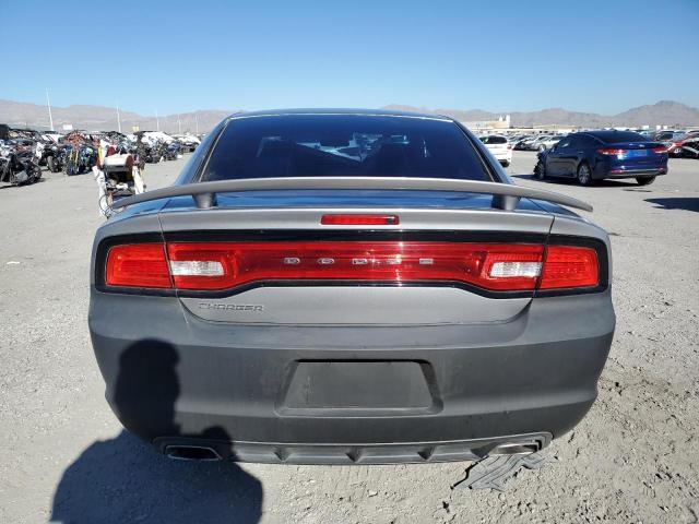 2C3CDXBG6EH168950 - 2014 DODGE CHARGER SE GRAY photo 6