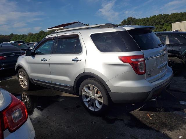 1FM5K8F86DGB31941 - 2013 FORD EXPLORER LIMITED SILVER photo 2