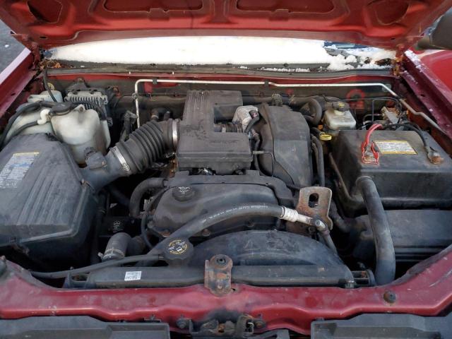 1GCDT136048180800 - 2004 CHEVROLET COLORADO RED photo 11