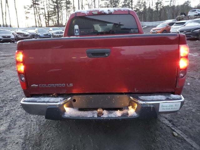 1GCDT136048180800 - 2004 CHEVROLET COLORADO RED photo 6