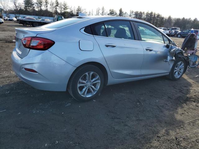 1G1BE5SM4K7143592 - 2019 CHEVROLET CRUZE LT SILVER photo 3