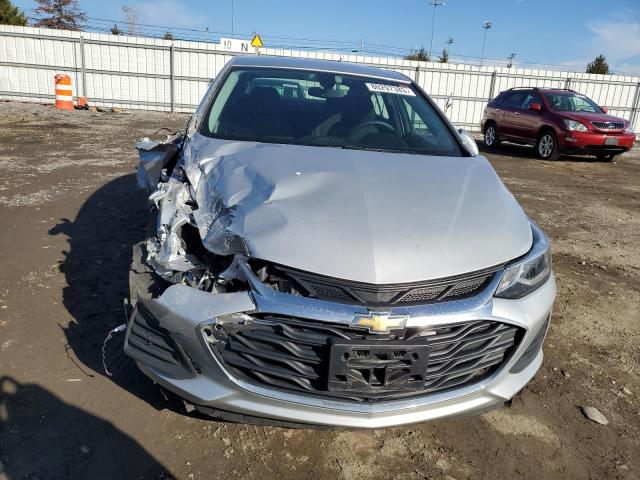 1G1BE5SM4K7143592 - 2019 CHEVROLET CRUZE LT SILVER photo 5