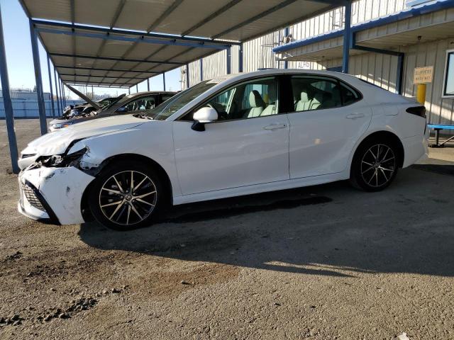 4T1G11AK3PU733806 - 2023 TOYOTA CAMRY SE NIGHT SHADE WHITE photo 1