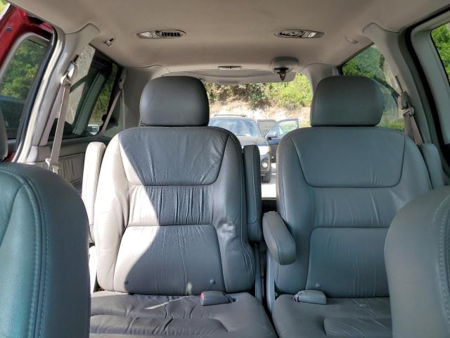 2HKRL18972H573670 - 2002 HONDA ODYSSEY EXL RED photo 10