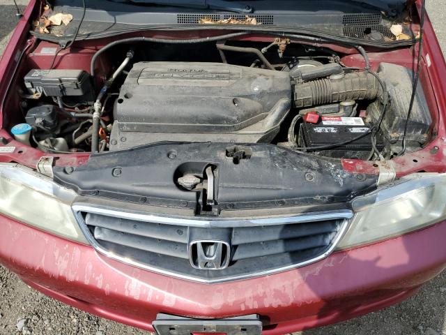 2HKRL18972H573670 - 2002 HONDA ODYSSEY EXL RED photo 12