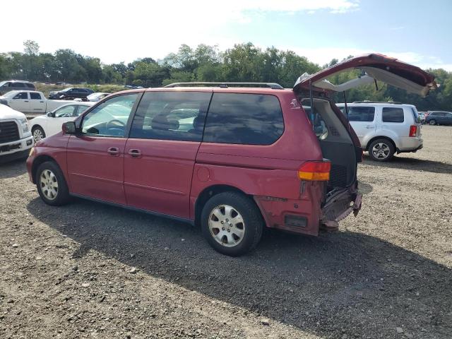 2HKRL18972H573670 - 2002 HONDA ODYSSEY EXL RED photo 2