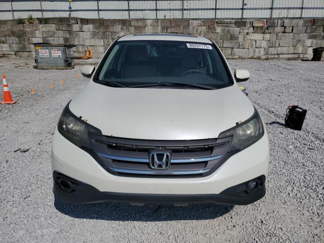 5J6RM4H52EL042964 - 2014 HONDA CR-V EX WHITE photo 5