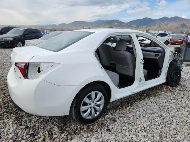 2T1BURHE3GC661698 - 2016 TOYOTA COROLLA L WHITE photo 3