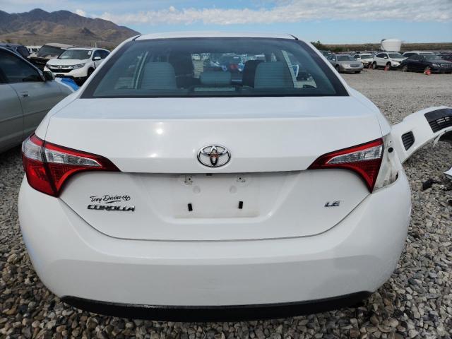 2T1BURHE3GC661698 - 2016 TOYOTA COROLLA L WHITE photo 6