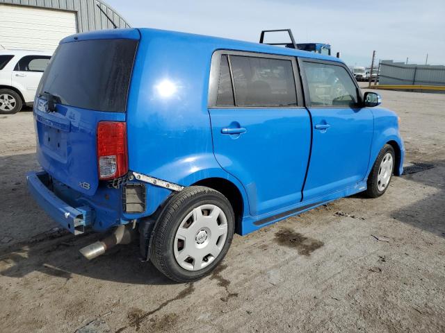 JTLZE4FE4B1137639 - 2011 TOYOTA SCION XB BLUE photo 3