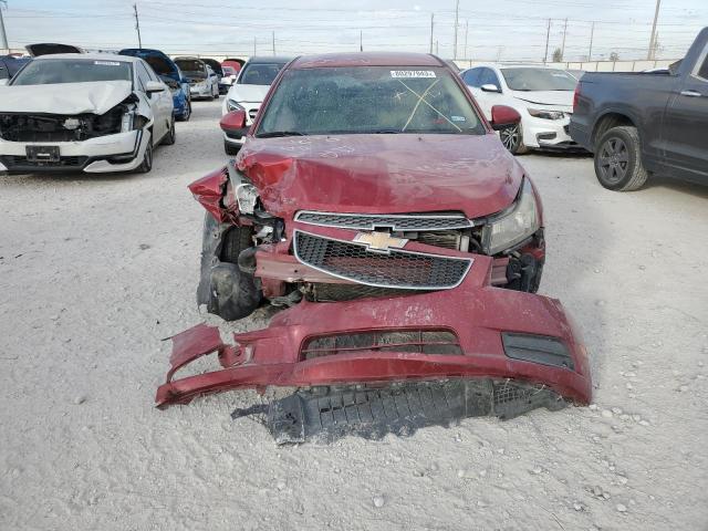 1G1PG5SC3C7196521 - 2012 CHEVROLET CRUZE LT RED photo 5