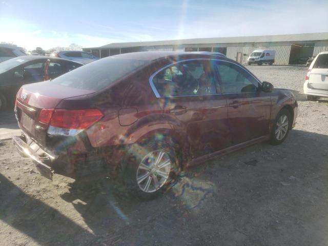 4S3BMCC65B3237423 - 2011 SUBARU LEGACY 2.5I PREMIUM BURGUNDY photo 3