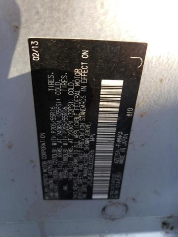 JTLZE4FE4DJ032876 - 2013 TOYOTA SCION XB 银色 照片 13